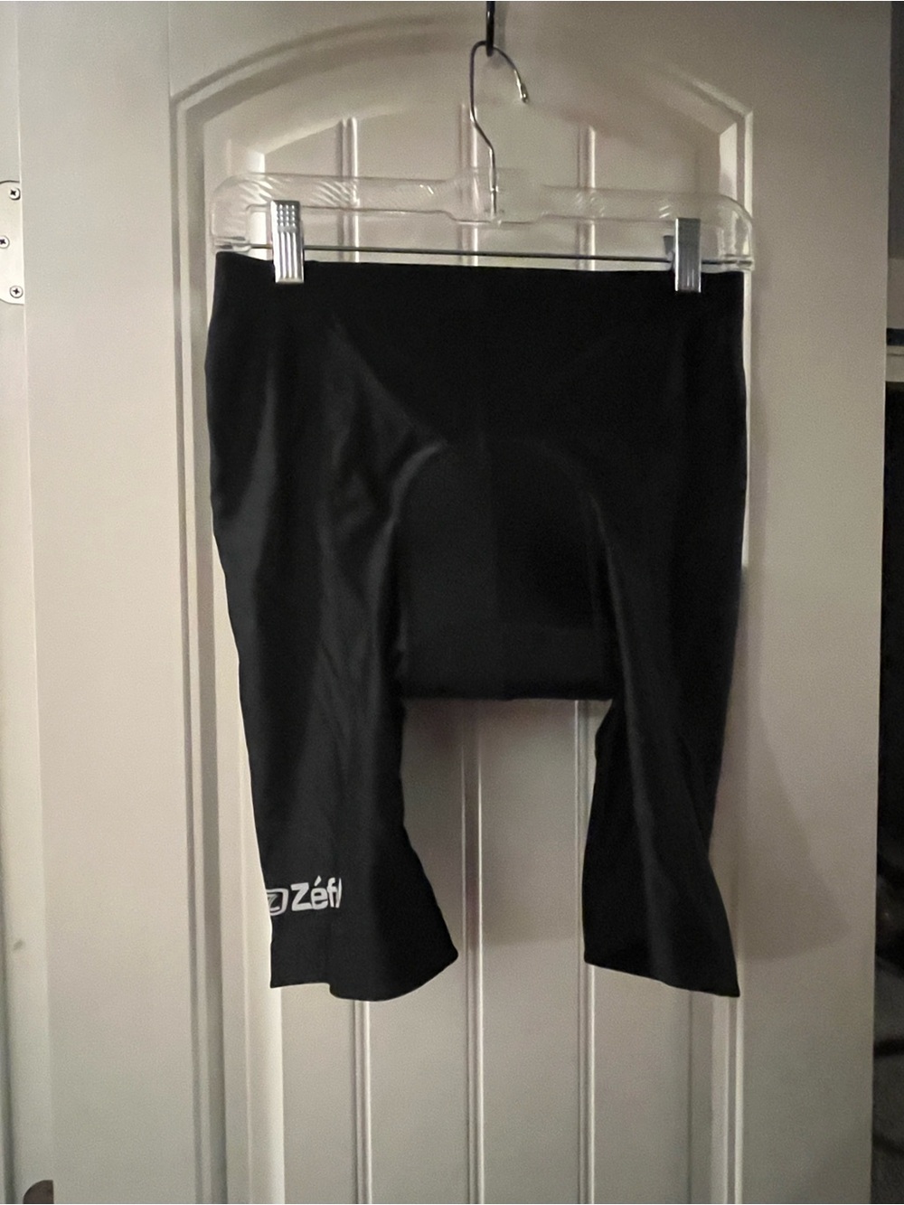 ZEFAL Black Padded Cycling 10” Inseam Shorts, size Small-Medium